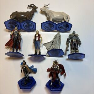 Disney Thor: Love & Thunder Deluxe Figure Set Marvel Studios 8 Piece Collection